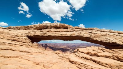 Mesa Arch Canyonlands National Park Nature Wallpaper HD 4K Aesthetic