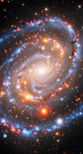 Stunning Cosmic Spiral Galaxy Wallpaper HD 4K - Aesthetic Space Art