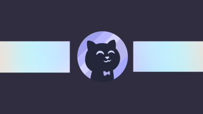 Cute Minimalist Black Cat Aesthetic Wallpaper HD 4K - Cool Vector Art