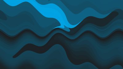 Abstract Dark Blue Liquid Waves Wallpaper HD 4K Aesthetic