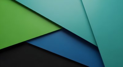 Abstract Geometric Layers Wallpaper HD 4K - Modern Minimalist Aesthetic