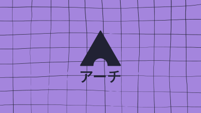 Aesthetic Arch Linux Purple Wallpaper HD 4K - Minimalist Japanese Style