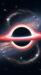 Cinematic Black Hole Space Wallpaper 4K HD Aesthetic Cosmos Background
