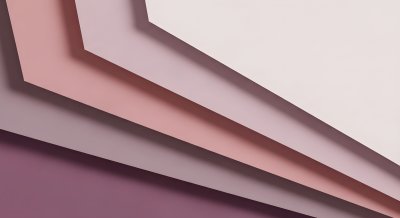 Aesthetic Pink and Purple Geometric Layers Abstract Wallpaper HD 4K