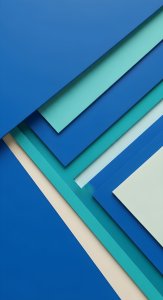 Modern Abstract Blue Geometric Layers Wallpaper HD 4K Aesthetic