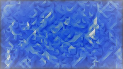 Cool Blue Abstract Geometric 3D Low Poly Wallpaper HD 4K Aesthetic