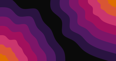 Abstract Wavy Aesthetic Wallpaper HD 4K - Colorful Dark Minimalist Background