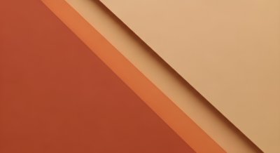 Abstract Geometric Layers Wallpaper HD 4K - Warm Aesthetic Background