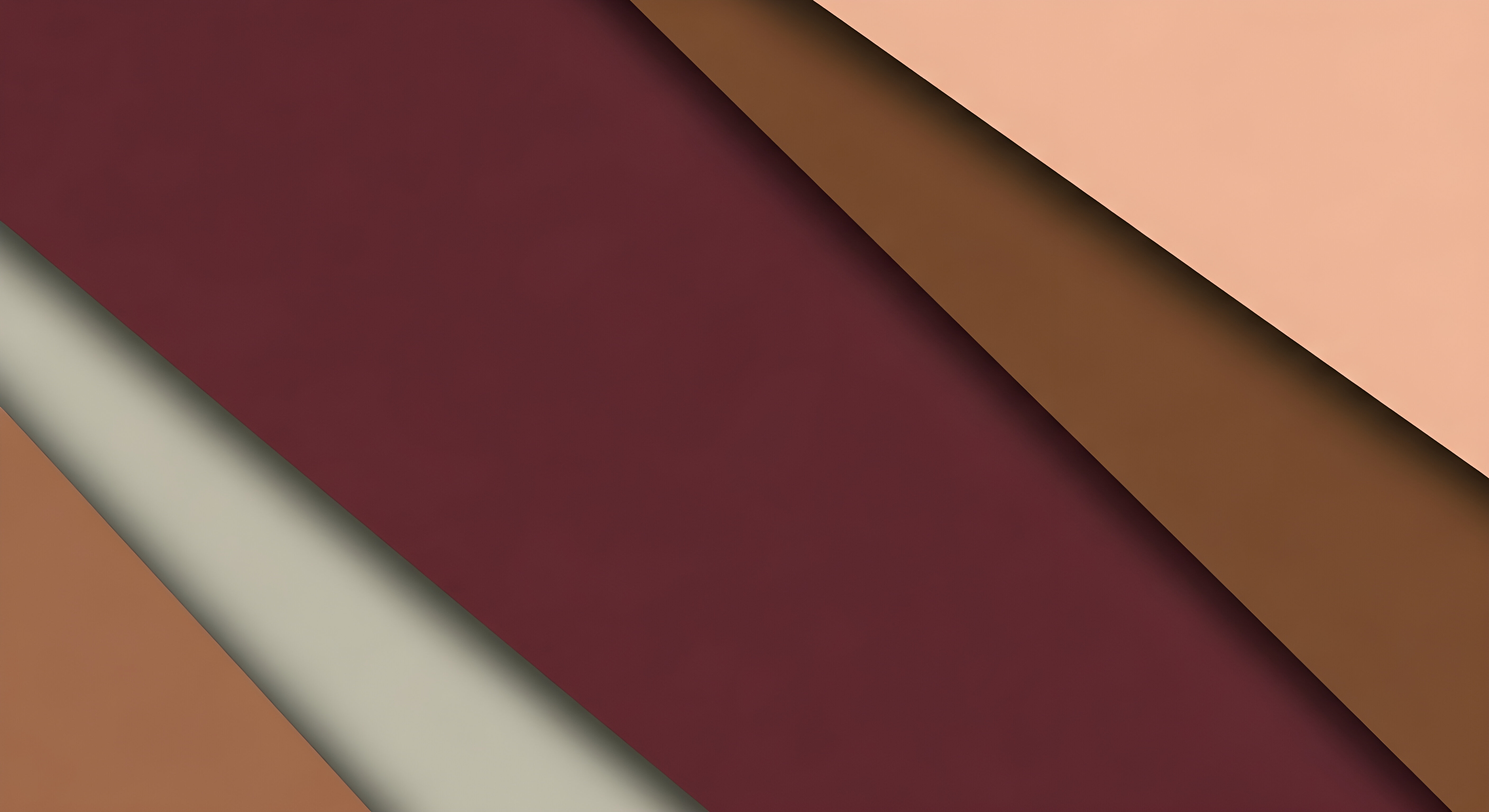 Aesthetic Abstract Geometric Wallpaper HD 4K - Earth Tones Material Design