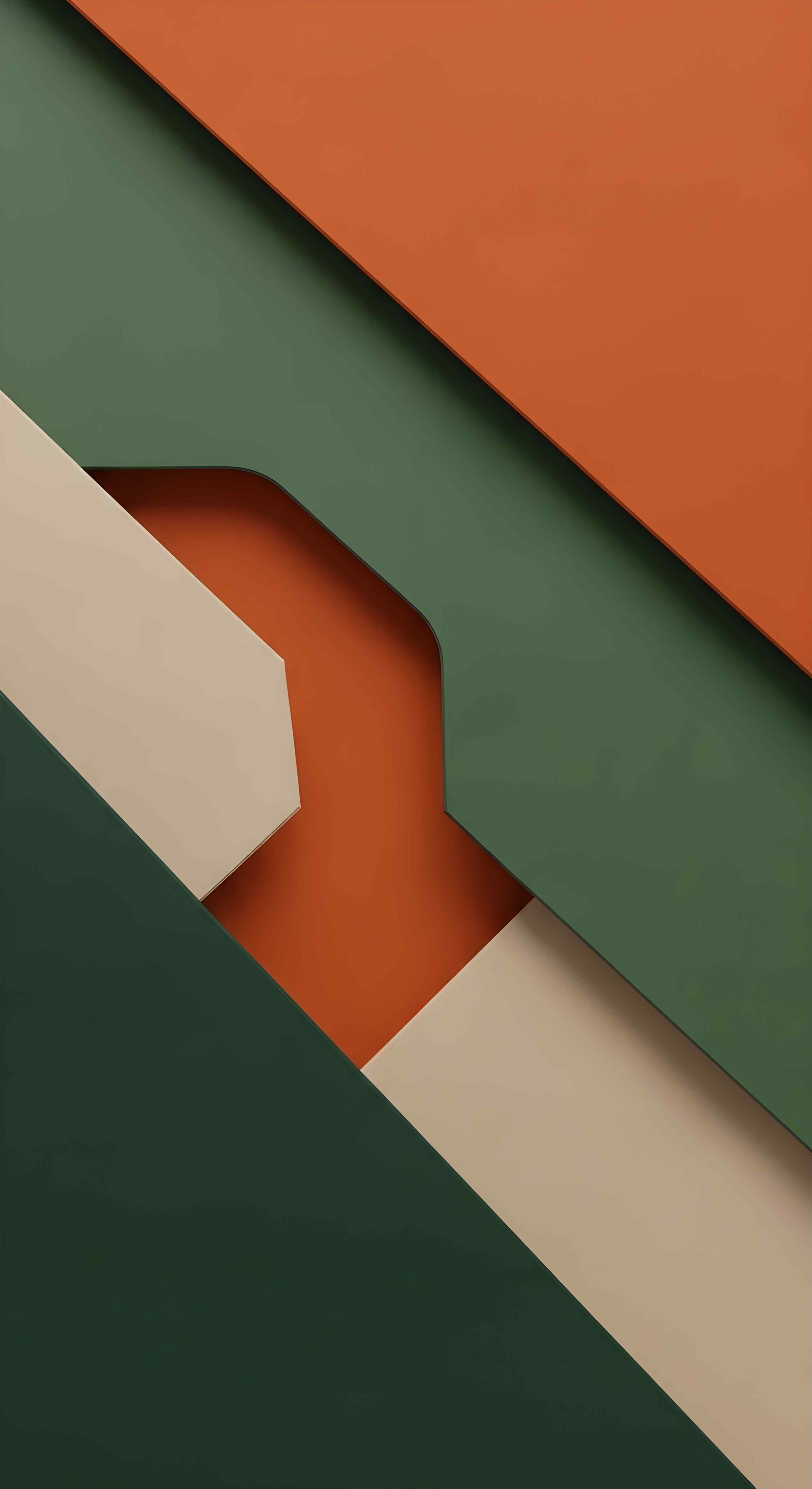 Abstract Minimalist Geometric Wallpaper HD 4K - Cool Aesthetic Design