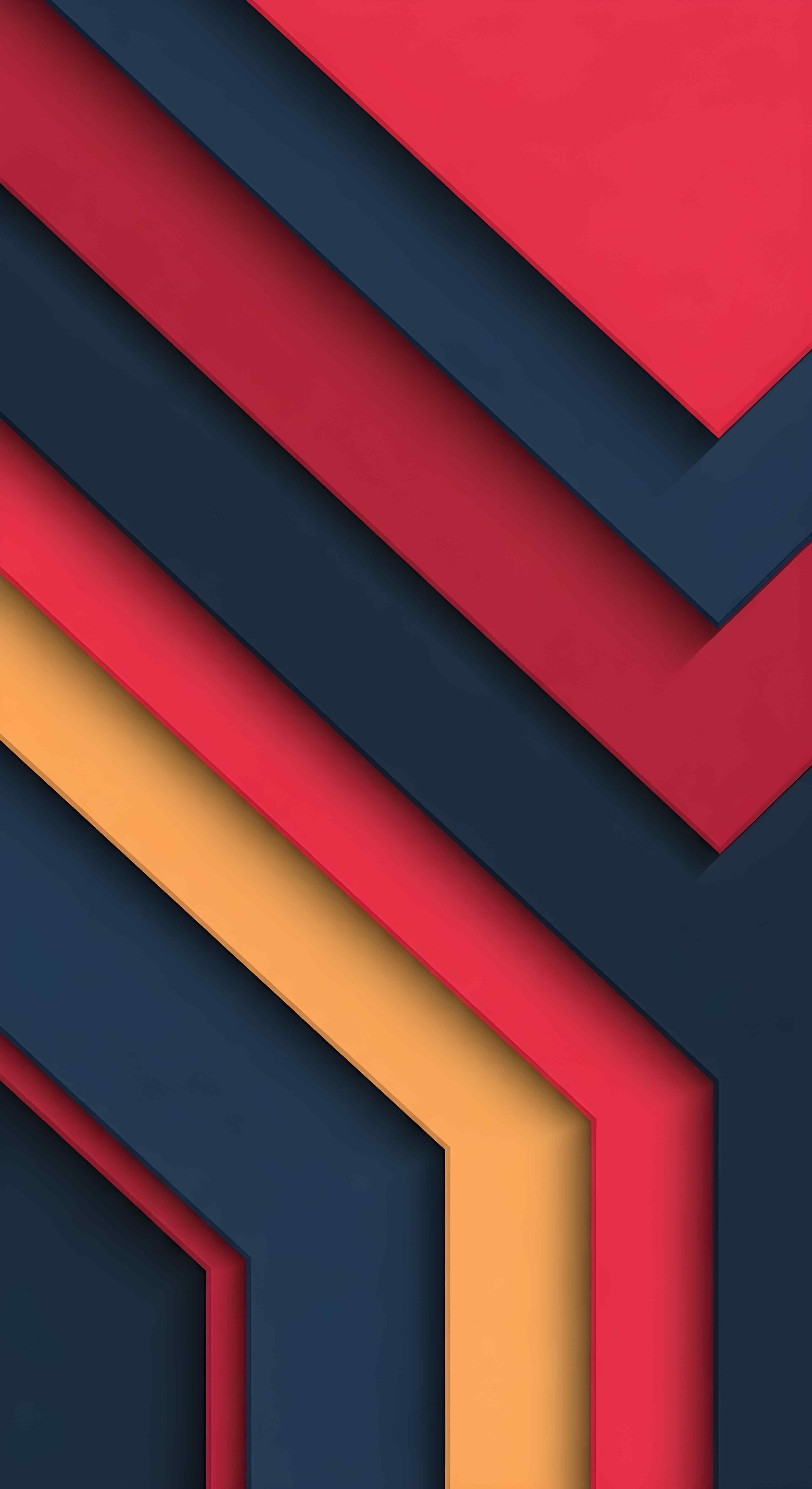 Abstract Material Design Wallpaper HD 4K - Cool Geometric Background