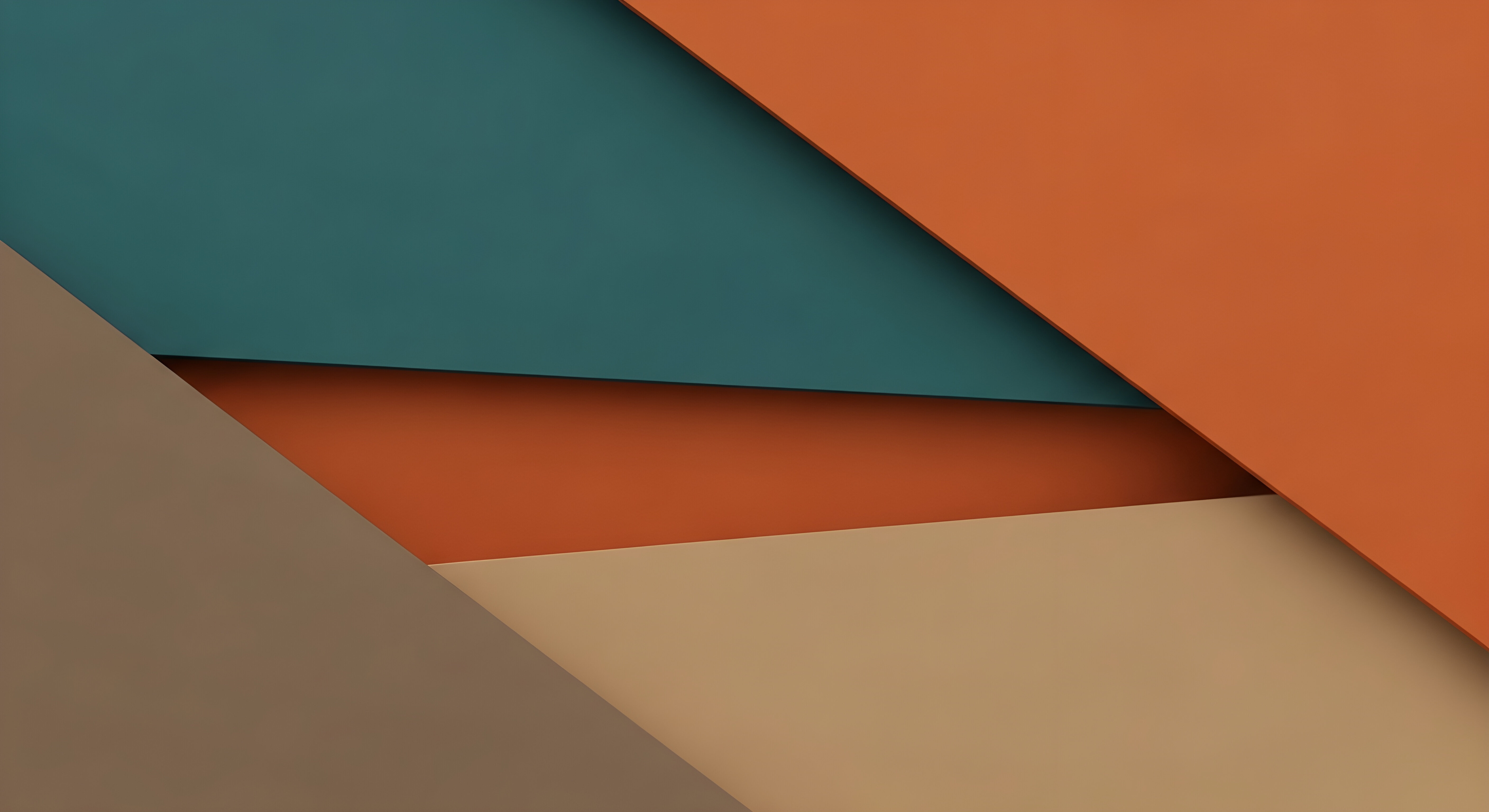 Minimalist Abstract Geometric Layers Wallpaper HD 4K Aesthetic