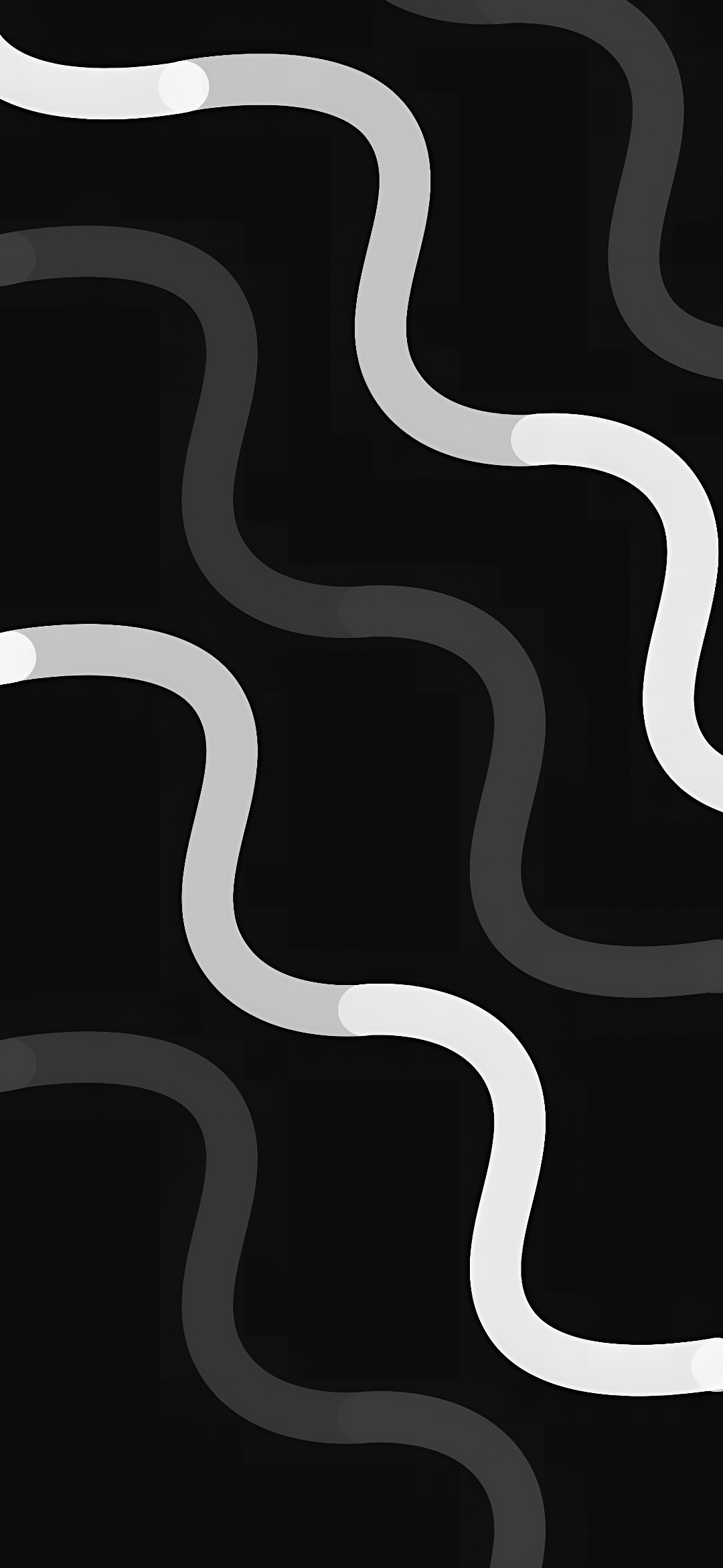 Abstract Wavy Lines Wallpaper HD 4K - Minimalist Aesthetic Dark Background