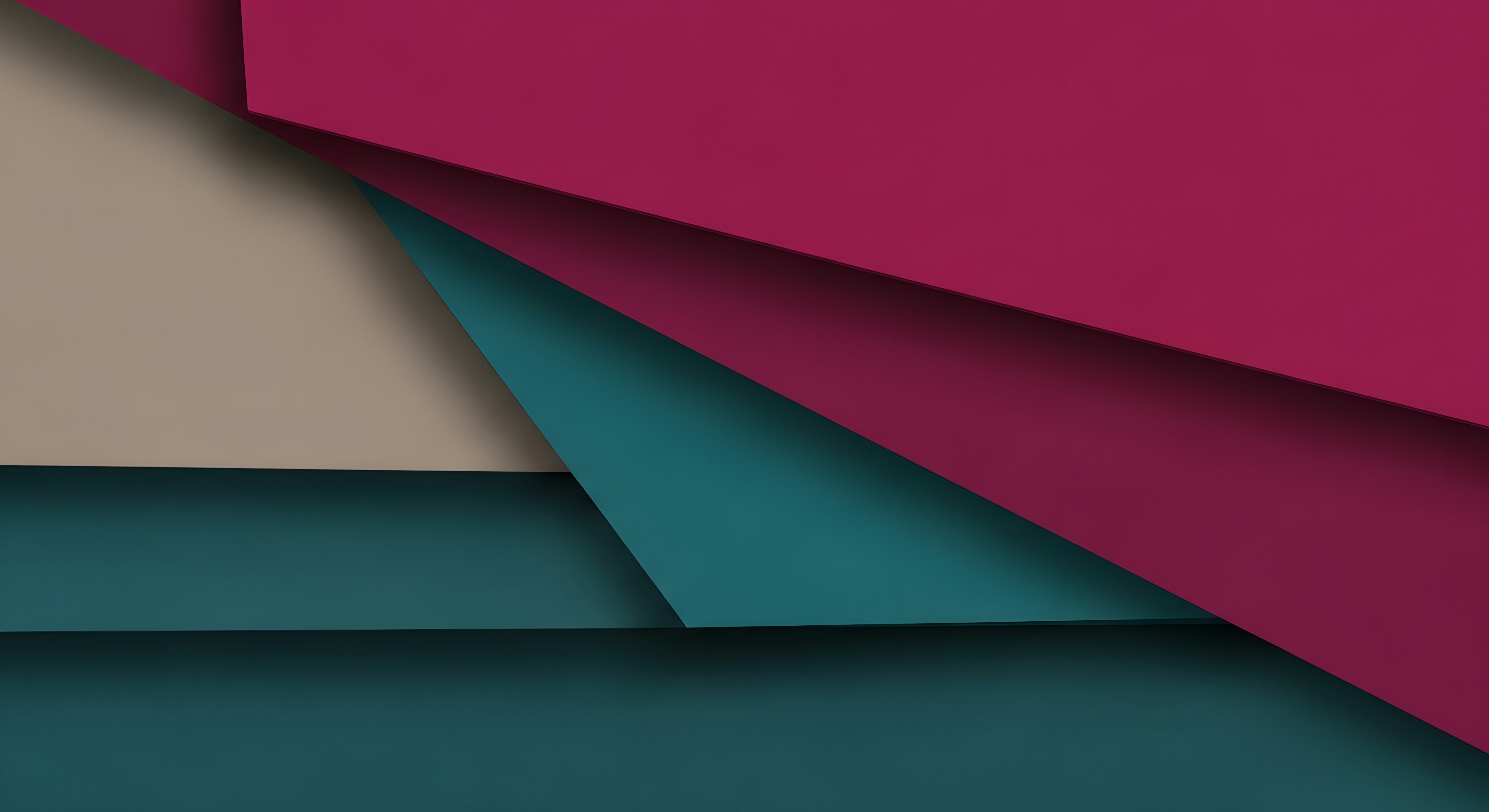 Aesthetic Geometric Abstract Wallpaper HD 4K - Cool Material Design