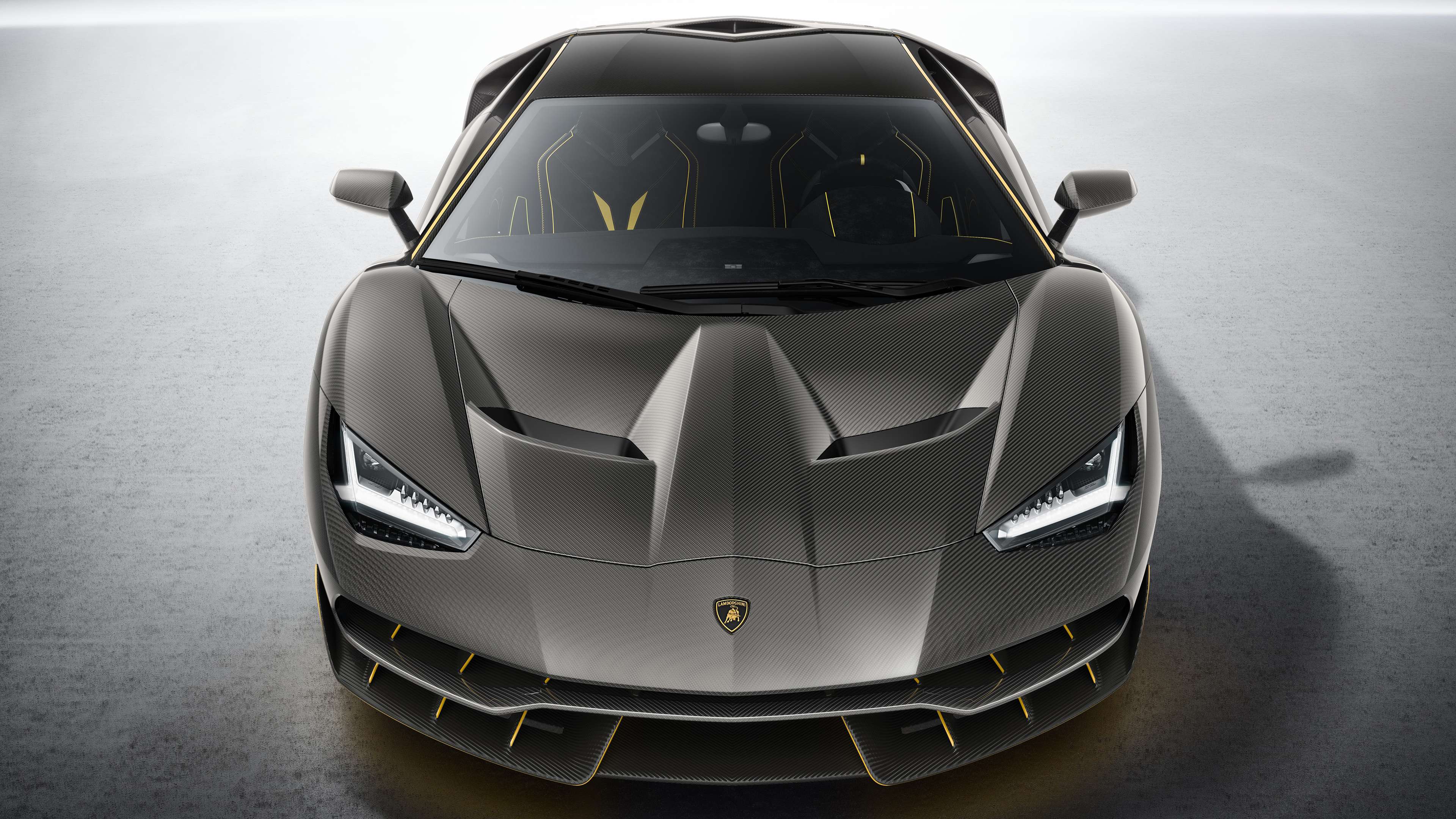 Lamborghini Centenario Carbon Fiber Supercar Wallpaper HD 4K Aesthetic