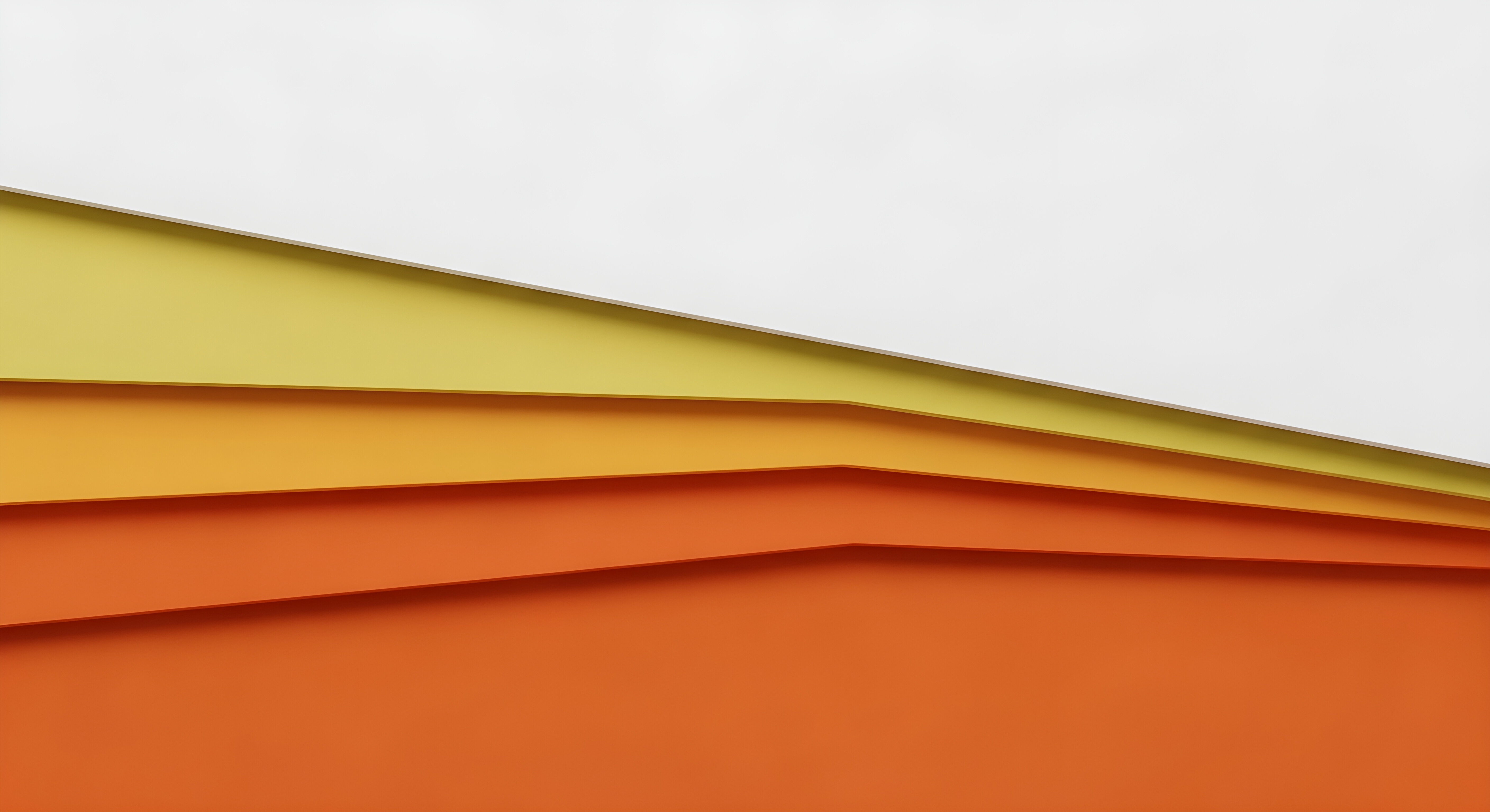 Aesthetic Abstract Layered Orange and Yellow Wallpaper HD 4K