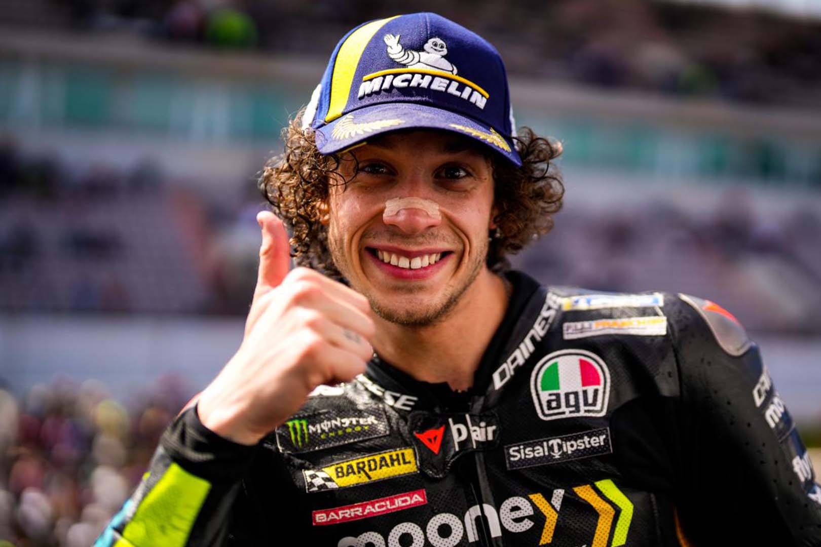 Kesenggol Di MotoGP Spanyol, Bezzecchi Tetap Bela Quartararo